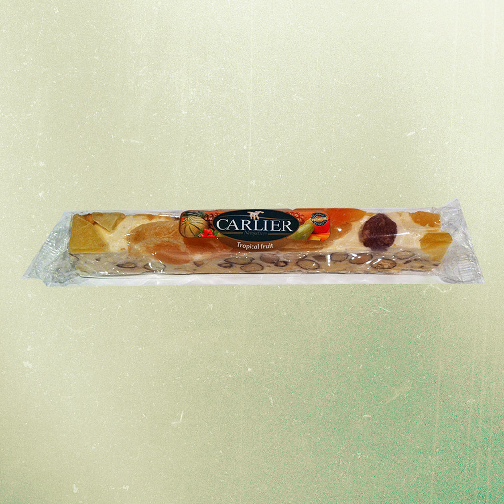 Carlier Nougat Bar - Vanilla, Fruit & Nuts