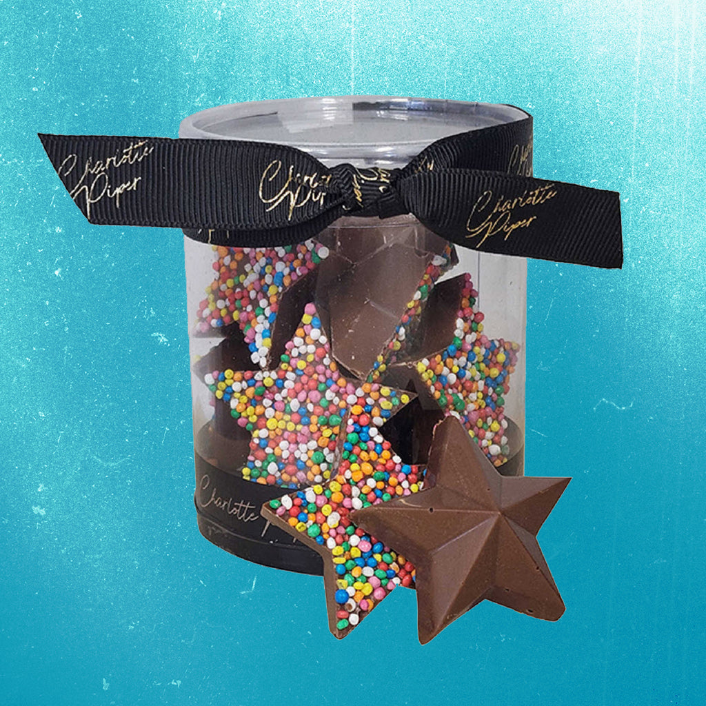 Charlotte Piper Milk Choc Sprinkle Stars 90g