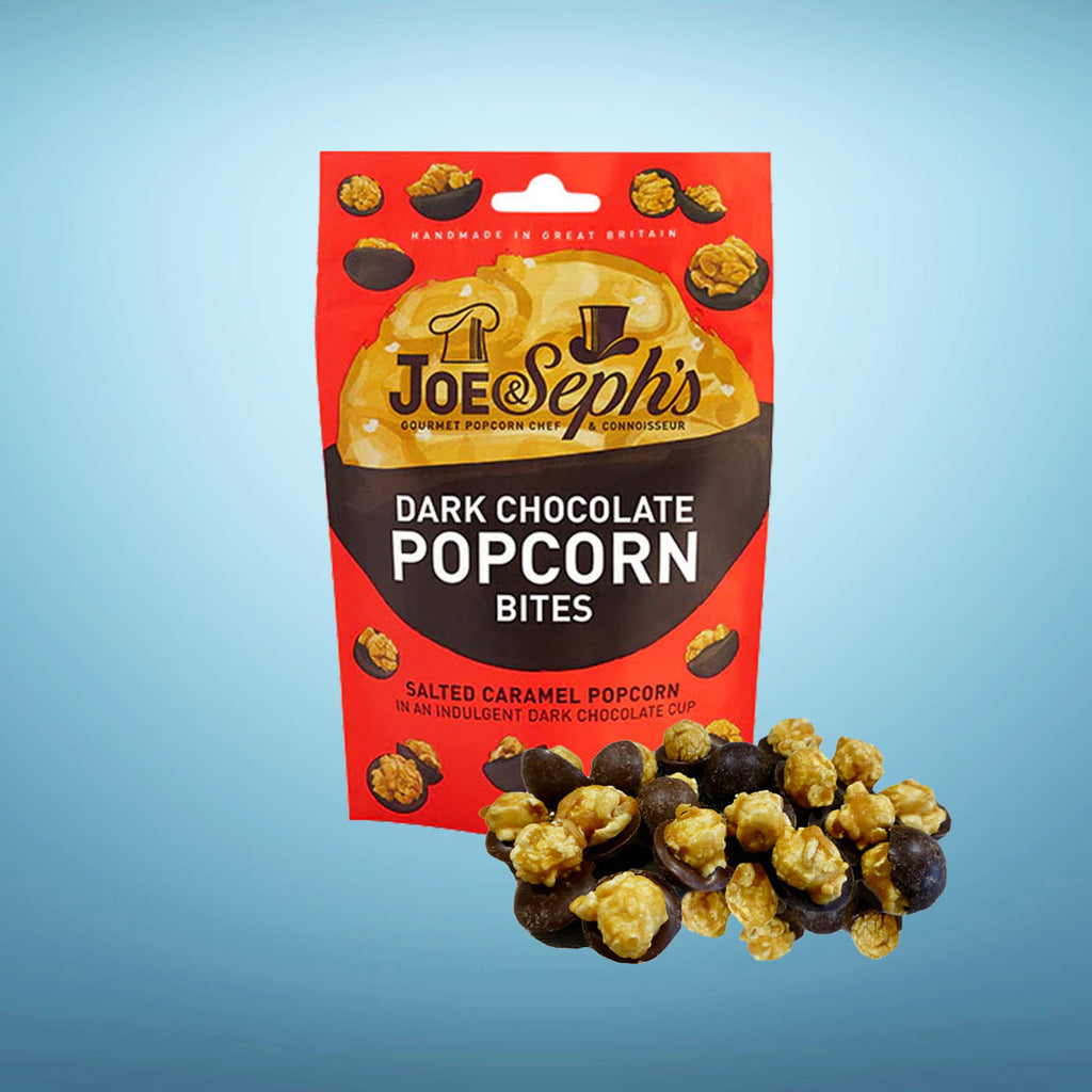 Joe & Sephs Dark Choc Popcorn