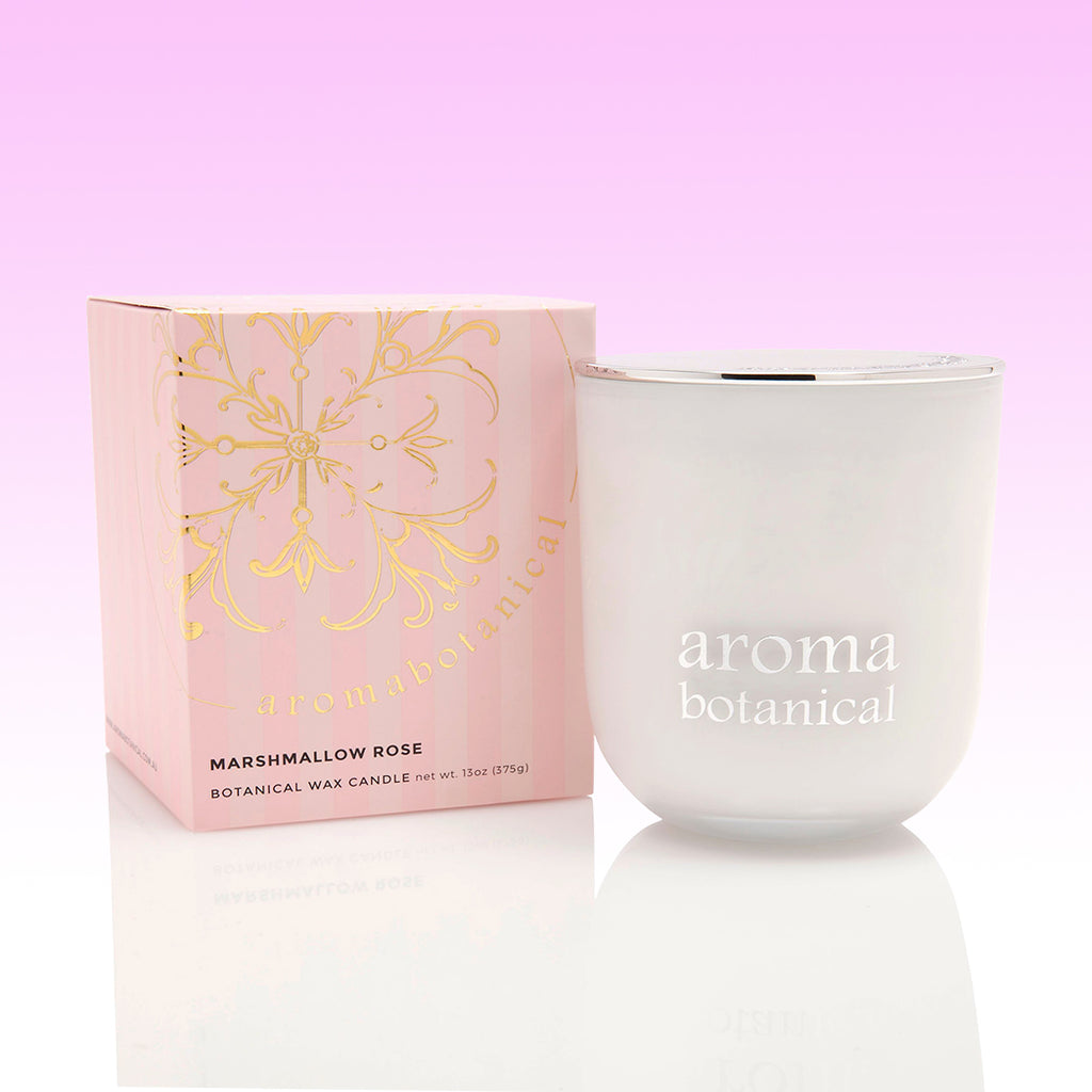 Aromabotanical Candle - Marshmallow Rose