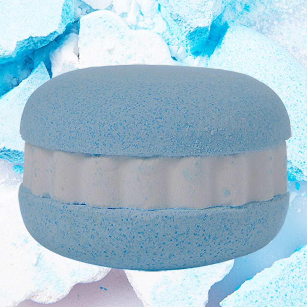 Blue Macaroon Bath Bomb