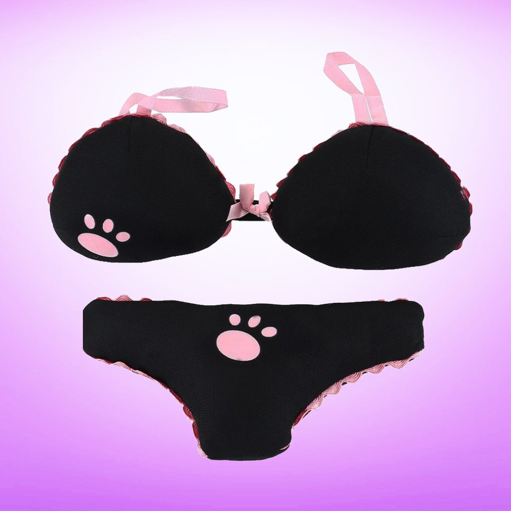 2 Piece Bikini Toy - Black