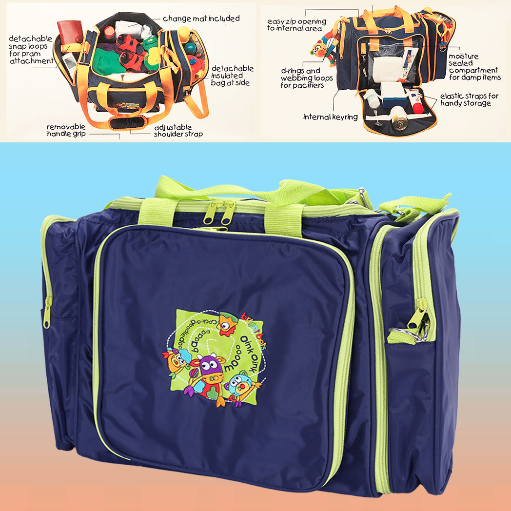 Nappy bag best sale items