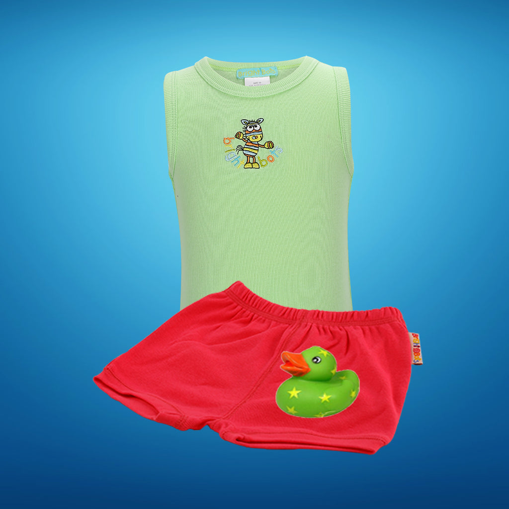 Bright Bots Singlet & Shorts Boy