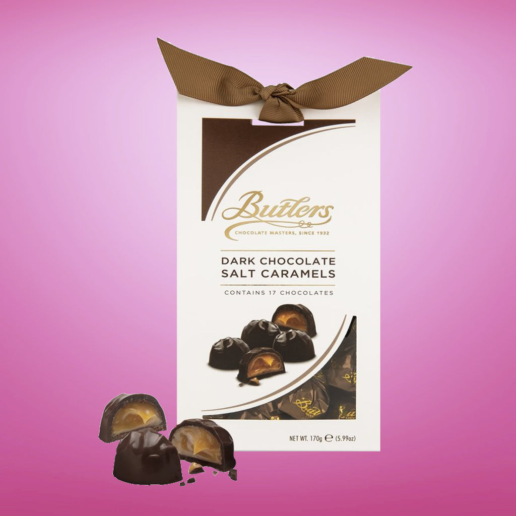 Butlers Dark Chocolate Salt Caramels 170g
