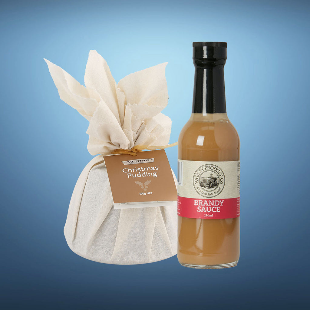 Calico Pudding & Brandy Sauce