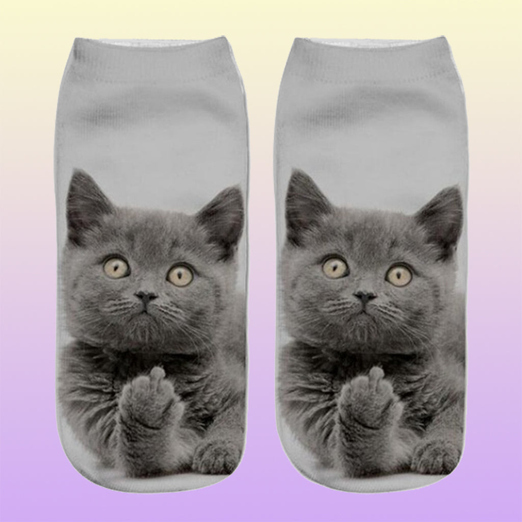 Cat Socks - The Bird