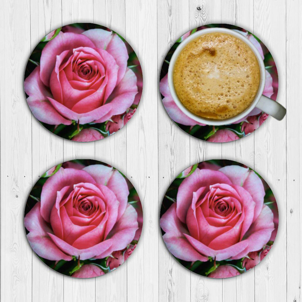 Roses Drink Coasters