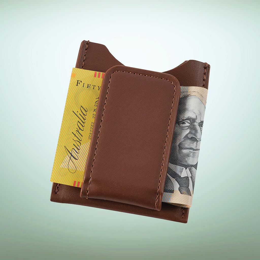 Cutter & Buck Leather Money Clip