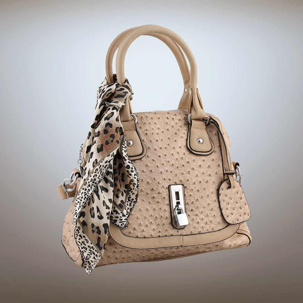 Glamazone Ladies Hand Bag with Scarf
