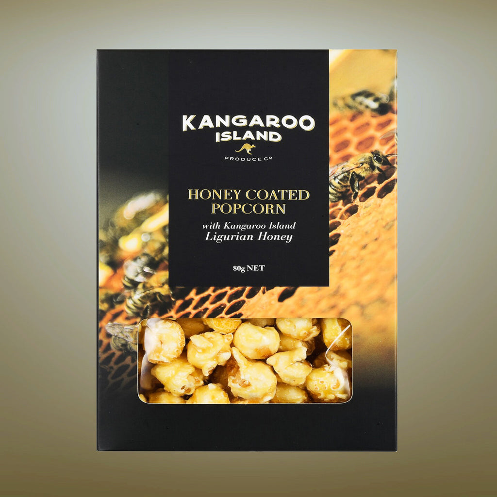 Kangaroo Island Honey Coated Popcorn 80g