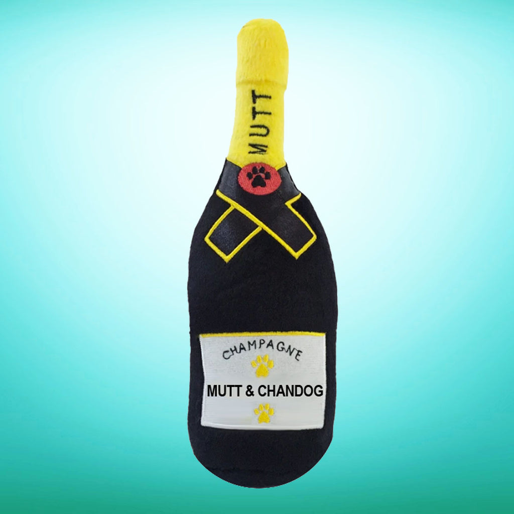 Mutt & Chandog Champagne Toy