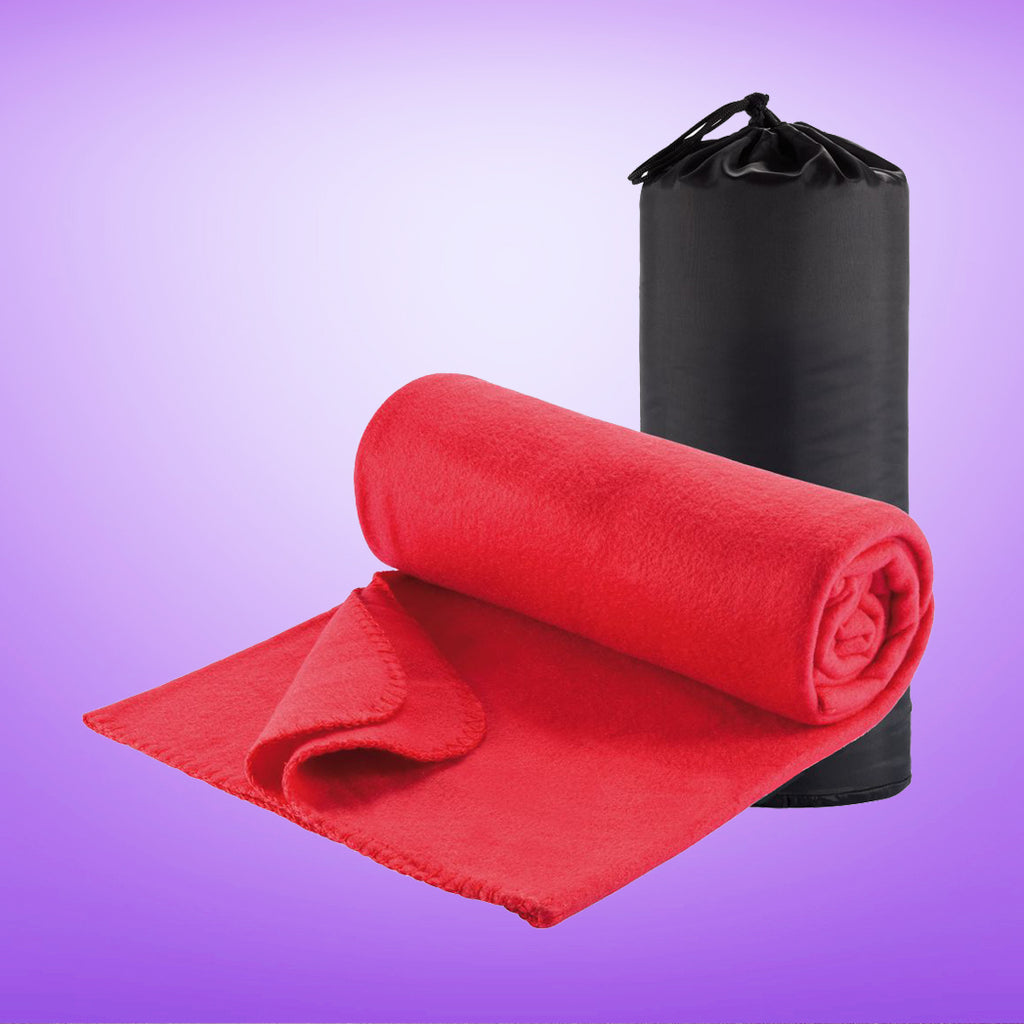Polar Fleece Travel Blanket