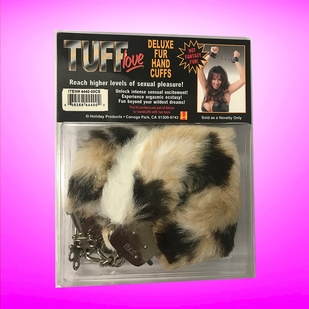 Tuff Love Leopard Handcuffs