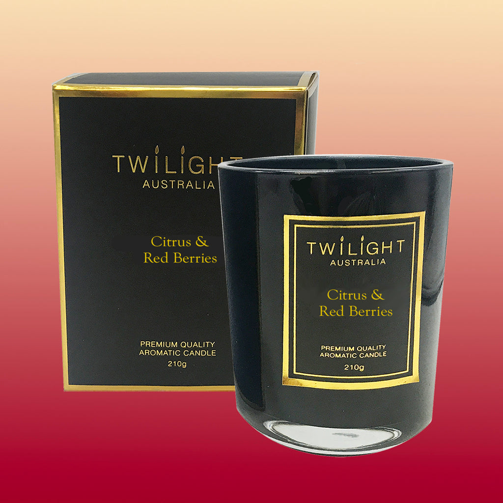 Twilight Citrus & Red Berries Candle
